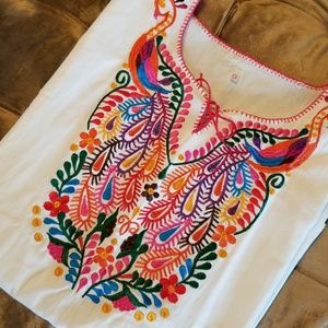 Embroidered Mexican Shirt